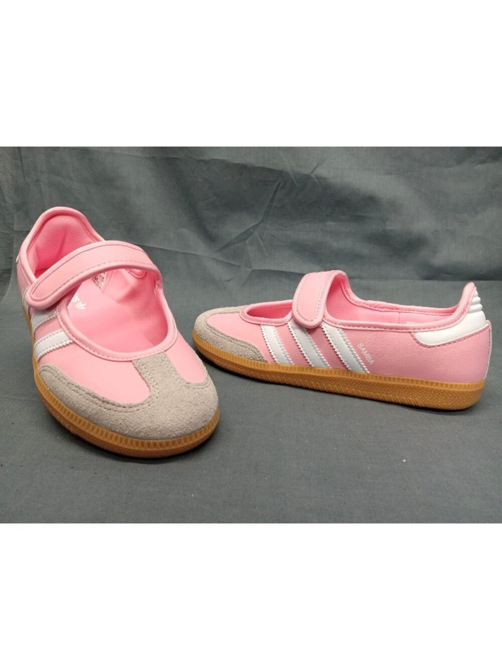 Adidas Samba Jane J Light Pink Cloud White Gum JP9544 Girls Size 5.5 NEW IN BOX!
